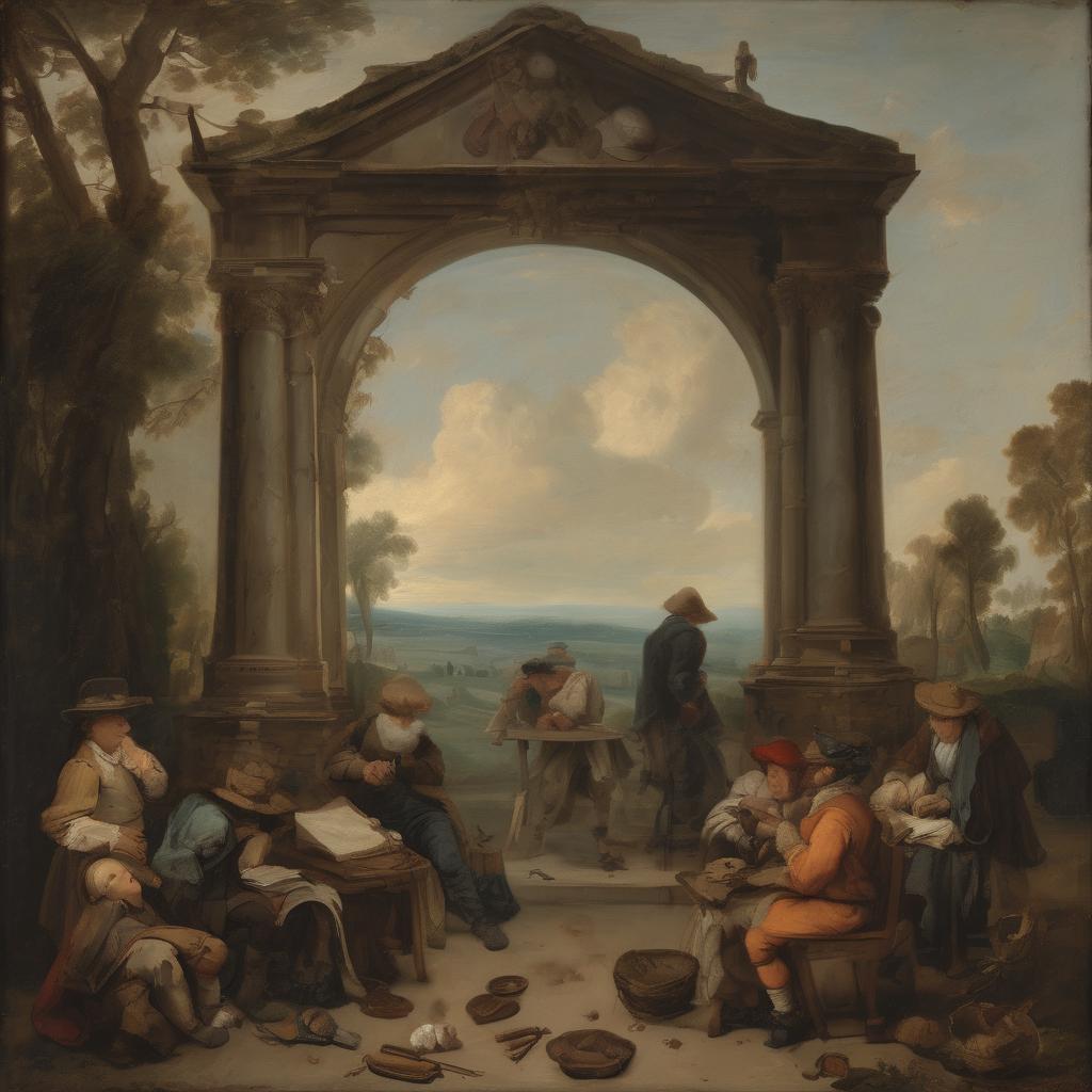Το Στιλ και οι Τεχνικές του Adriaen Frans BOUDEWIJNS